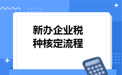 新办企业税种核定流程
