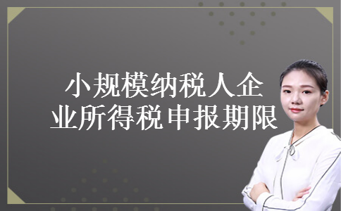 小规模纳税人企业所得税申报期限
