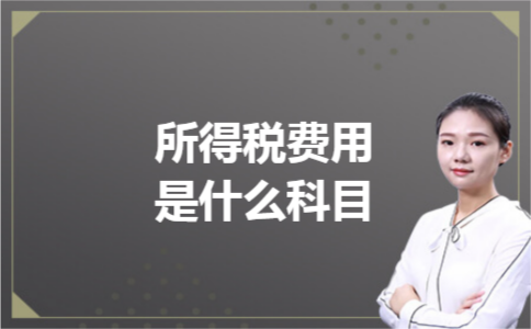 所得税费用是什么科目 所得税费用是什么科目