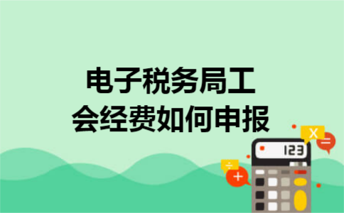  电子税务局工会经费如何申报