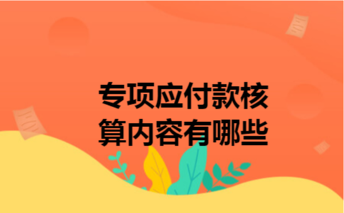 专项应付款核算内容有哪些 专项应付款核算内容有哪些